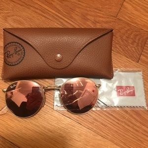 Ray-Ban Original Round Sunglasses Mirrored